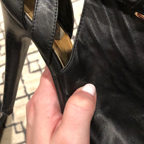 Platform open toe booties - Picture 6 of 8